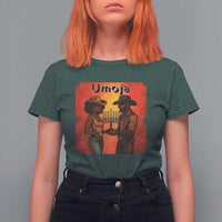 Kwanzaa Umoja Togetherness T Shirt For Women Cowboy Cowgirl African Heritage Gift - Wonder Print Shop