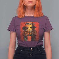 Kwanzaa Umoja Togetherness T Shirt For Women Cowboy Cowgirl African Heritage Gift - Wonder Print Shop