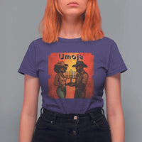 Kwanzaa Umoja Togetherness T Shirt For Women Cowboy Cowgirl African Heritage Gift - Wonder Print Shop