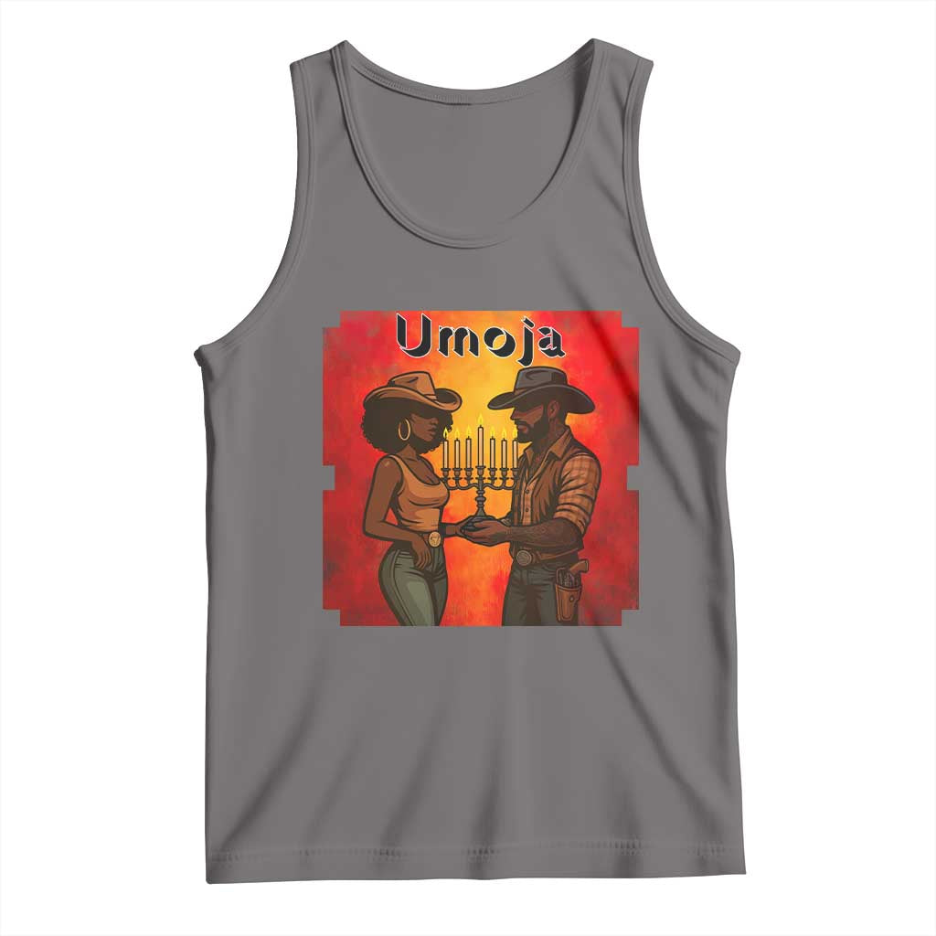 Kwanzaa Umoja Togetherness Tank Top Cowboy Cowgirl African Heritage Gift - Wonder Print Shop