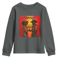 Kwanzaa Umoja Togetherness Youth Sweatshirt Cowboy Cowgirl African Heritage Gift - Wonder Print Shop