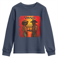 Kwanzaa Umoja Togetherness Youth Sweatshirt Cowboy Cowgirl African Heritage Gift - Wonder Print Shop