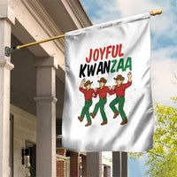 Joyful Kwanzaa Cowboy Garden Flag Festival Of Lights African Heritage Gift - Wonder Print Shop