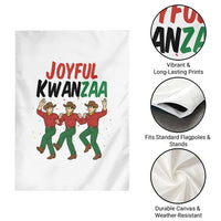 Joyful Kwanzaa Cowboy Garden Flag Festival Of Lights African Heritage Gift - Wonder Print Shop