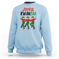 Joyful Kwanzaa Cowboy Sweatshirt Festival Of Lights African Heritage Gift - Wonder Print Shop