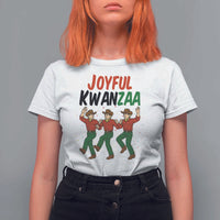 Joyful Kwanzaa Cowboy T Shirt For Women Festival Of Lights African Heritage Gift - Wonder Print Shop