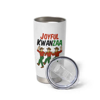 Joyful Kwanzaa Cowboy Tumbler Cup Festival Of Lights African Heritage Gift - Wonder Print Shop