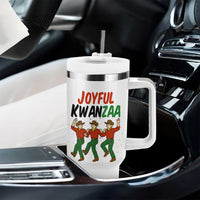 Joyful Kwanzaa Cowboy Tumbler With Handle Festival Of Lights African Heritage Gift - Wonder Print Shop