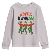 Joyful Kwanzaa Cowboy Youth Sweatshirt Festival Of Lights African Heritage Gift - Wonder Print Shop