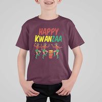 Joyful Kwanzaa Cowgirl Dance T Shirt For Kid African Heritage Festival Gift - Wonder Print Shop