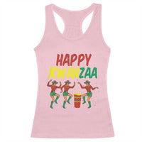 Joyful Kwanzaa Cowgirl Dance Racerback Tank Top African Heritage Festival Gift - Wonder Print Shop