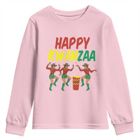 Joyful Kwanzaa Cowgirl Dance Youth Sweatshirt African Heritage Festival Gift - Wonder Print Shop