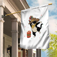Funny Kwanzaa Cowcat Dance Garden Flag Festival Of Lights African Heritage Gift - Wonder Print Shop