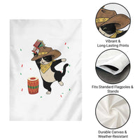 Funny Kwanzaa Cowcat Dance Garden Flag Festival Of Lights African Heritage Gift - Wonder Print Shop