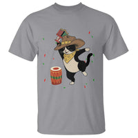 Funny Kwanzaa Cowcat Dance T Shirt Festival Of Lights African Heritage Gift - Wonder Print Shop