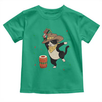 Funny Kwanzaa Cowcat Dance Toddler T Shirt Festival Of Lights African Heritage Gift - Wonder Print Shop