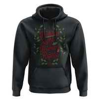 Holiday Lights And Human Rights Hoodie Christmas Activists Freedom Gift - Wonder Print Shop