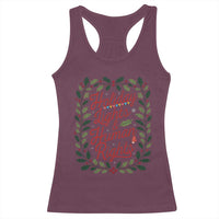 Holiday Lights And Human Rights Racerback Tank Top Christmas Activists Freedom Gift - Wonder Print Shop