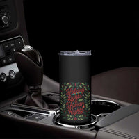 Holiday Lights And Human Rights Skinny Tumbler Christmas Activists Freedom Gift - Wonder Print Shop