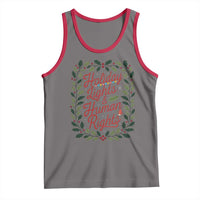 Holiday Lights And Human Rights Tank Top Christmas Activists Freedom Gift - Wonder Print Shop