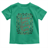 Holiday Lights And Human Rights Toddler T Shirt Christmas Activists Freedom Gift - Wonder Print Shop