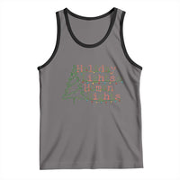 Xmas Holiday Lights And Human Rights Tank Top Equality Supporter Gift - Wonder Print Shop