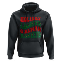 Holiday Lights And Human Rights Hoodie Supporter Gift For Civil Rights - Wonder Print Shop