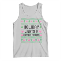 Christmas Lights For Human Rights Tank Top Equality Supporter Gift - Wonder Print Shop