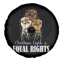 Christmas Lights And Equal Rights Spare Tire Cover Diversity Xmas Gift - Wonder Print Shop
