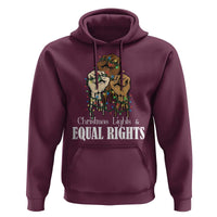 Christmas Lights And Equal Rights Hoodie Diversity Xmas Gift - Wonder Print Shop
