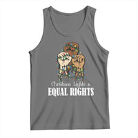 Christmas Lights And Equal Rights Tank Top Diversity Xmas Gift - Wonder Print Shop