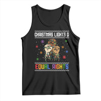 Christmas Lights And Equal Rights Ugly Sweater Tank Top Xmas Activism Gift - Wonder Print Shop