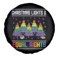 Christmas Equality Lights Ugly Sweater Spare Tire Cover Xmas Activism Gift - Wonder Print Shop