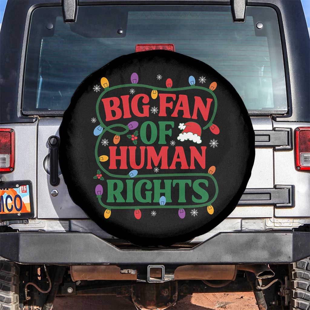 Big Fan Of Human Rights Spare Tire Cover Equality Activists Christmas Gift - Wonder Print Shop