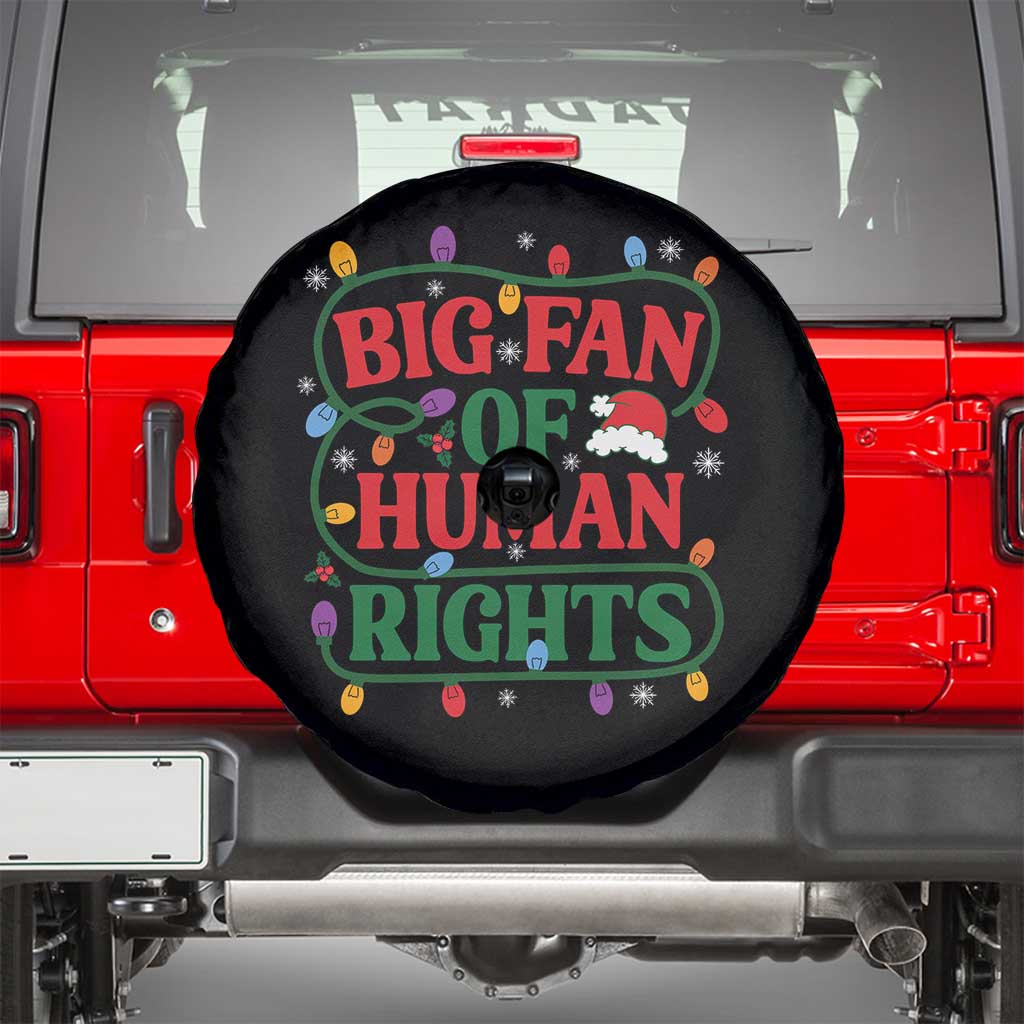 Big Fan Of Human Rights Spare Tire Cover Equality Activists Christmas Gift - Wonder Print Shop