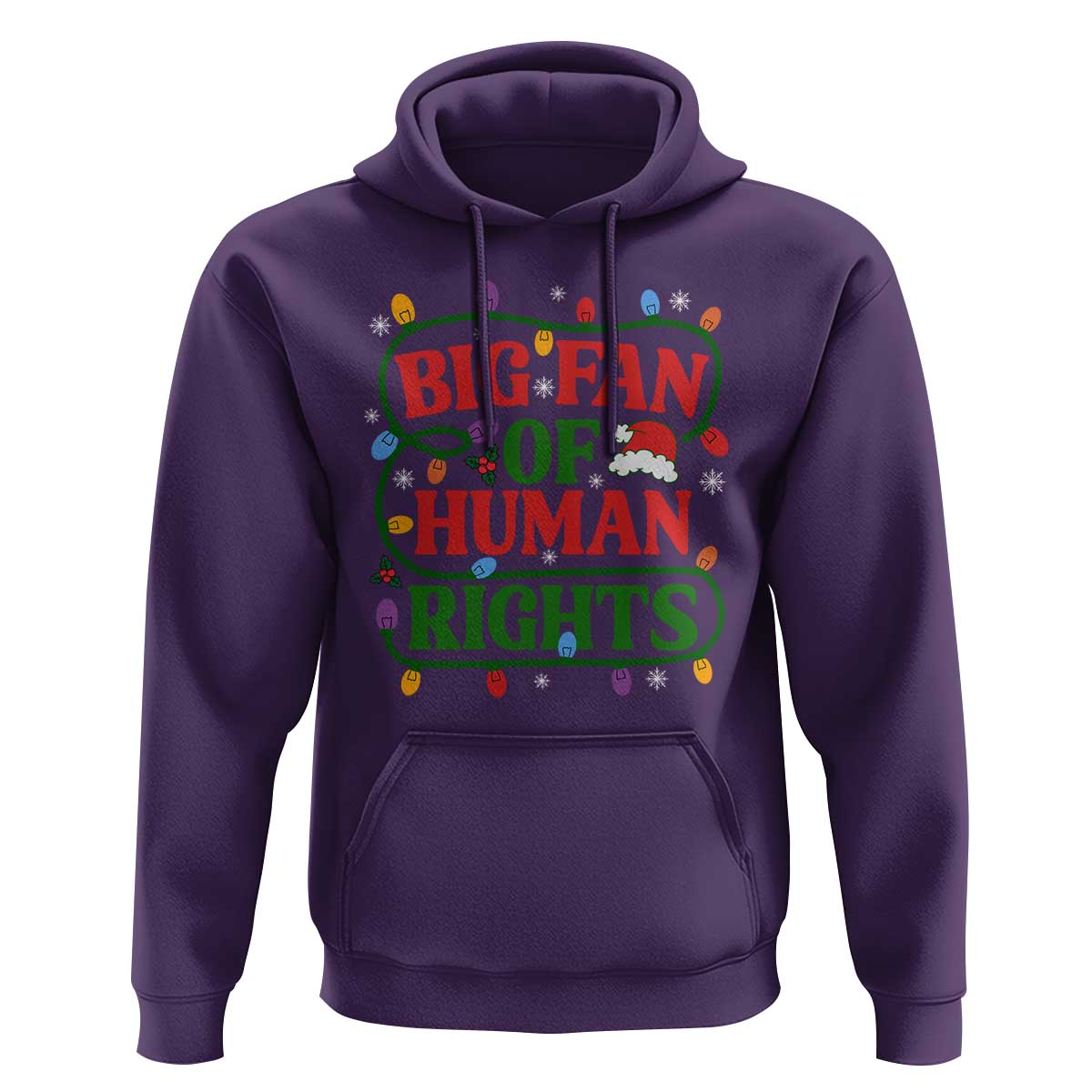 Big Fan Of Human Rights Hoodie Equality Activists Christmas Gift - Wonder Print Shop
