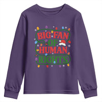 Big Fan Of Human Rights Youth Sweatshirt Equality Activists Christmas Gift - Wonder Print Shop