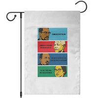African American Leaders History Quote Gift Garden Flag
