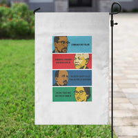 African American Leaders History Quote Gift Garden Flag