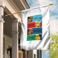 African American Leaders History Quote Gift Garden Flag