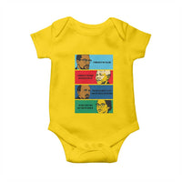 African American Leaders History Quote Gift Baby Onesie