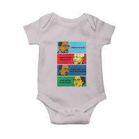 African American Leaders History Quote Gift Baby Onesie
