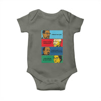African American Leaders History Quote Gift Baby Onesie