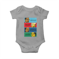 African American Leaders History Quote Gift Baby Onesie