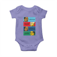 African American Leaders History Quote Gift Baby Onesie