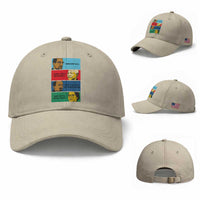 African American Leaders History Quote Gift Baseball Cap