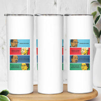 African American Leaders History Quote Gift Skinny Tumbler
