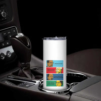 African American Leaders History Quote Gift Skinny Tumbler