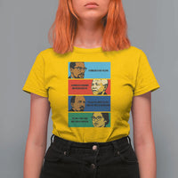 African American Leaders History Quote Gift T Shirt For Women