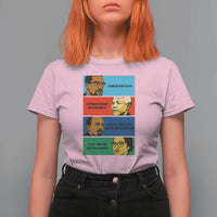 African American Leaders History Quote Gift T Shirt For Women